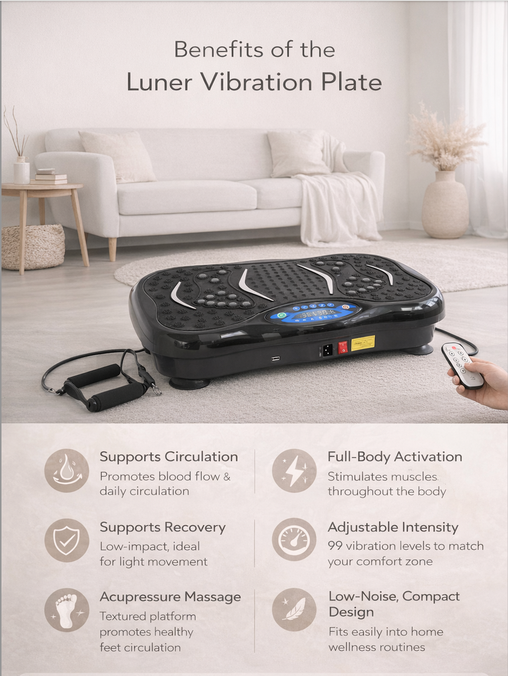 Luner Vibration Plate